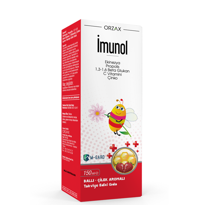 Orzax İmunol Şurup 150ml